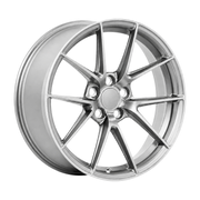 Dorimm DR-0021 Gunmetal forged wheel, near-front three-quarter studio view
