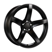 Dorimm DR-0038 Gloss Black forged wheel, near-front three-quarter studio view