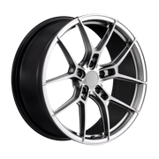 Dorimm DR-0047 Black Machined forged wheel, near-front three-quarter studio view