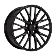 Dorimm DR-0054 Gloss Black forged wheel, near-front three-quarter studio view