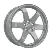 Dorimm DR-0081 White forged wheel, near-front three-quarter studio view