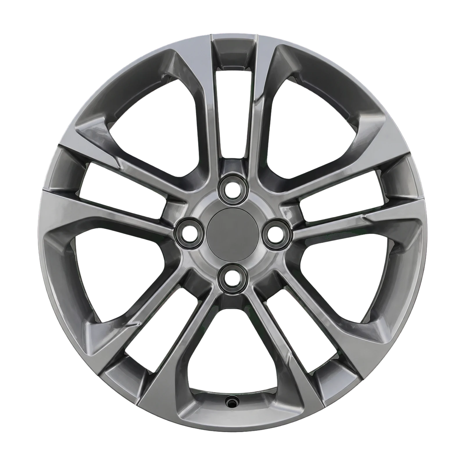 Dorimm DR-0237 Gunmetal forged wheel, near-front three-quarter studio view