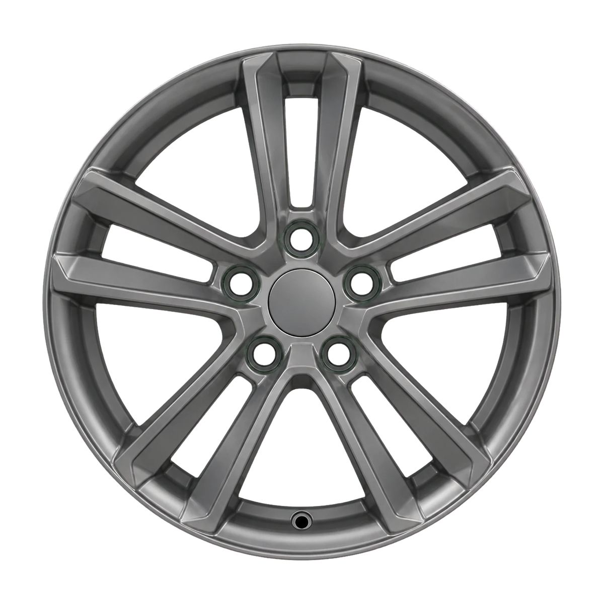 Dorimm DR-0306 Gunmetal forged wheel, near-front three-quarter studio view