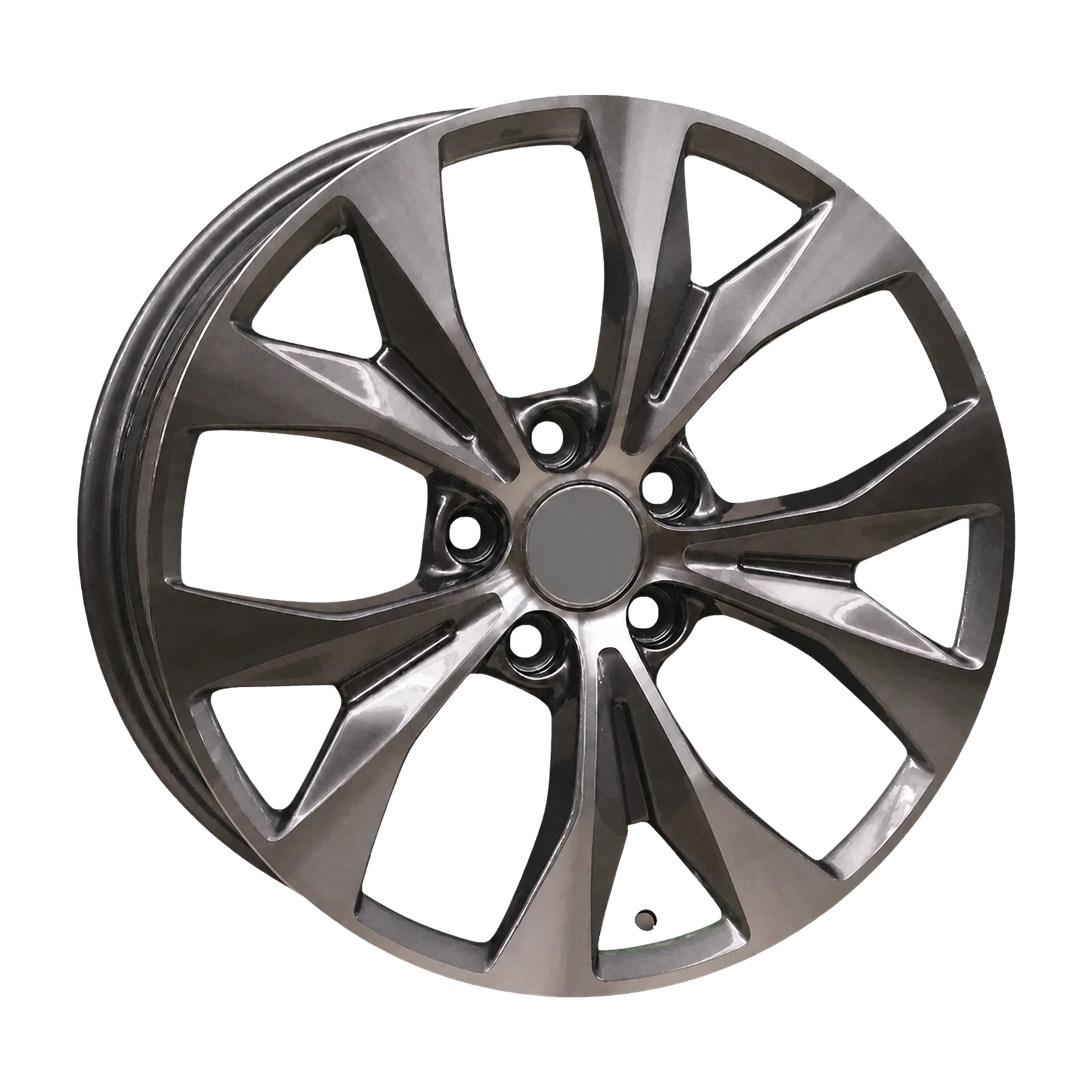Dorimm DR-0318 Gunmetal forged wheel, near-front three-quarter studio view