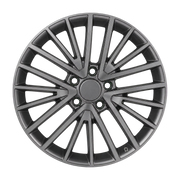 Dorimm DR-0335 Gunmetal forged wheel, near-front three-quarter studio view