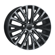 Dorimm DR-0435 Gunmetal forged wheel, near-front three-quarter studio view
