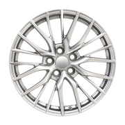 Dorimm DR-0516 Chrome / Polished forged wheel, near-front three-quarter studio view