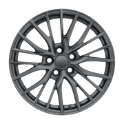 Dorimm DR-0516 Gloss Black forged wheel, near-front three-quarter studio view