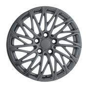 Dorimm DR-0520 Gloss Black forged wheel, near-front three-quarter studio view