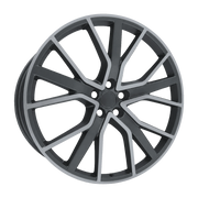Dorimm DR-0587 Gunmetal forged wheel, near-front three-quarter studio view