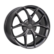 Dorimm DR-0596 Gunmetal forged wheel, near-front three-quarter studio view
