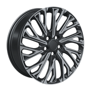 Dorimm DR-0739 Gunmetal forged wheel, near-front three-quarter studio view