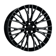 Dorimm DR-0790 Gloss Black forged wheel, near-front three-quarter studio view