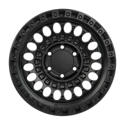 Dorimm DR-0884 Matte Black forged wheel, near-front three-quarter studio view