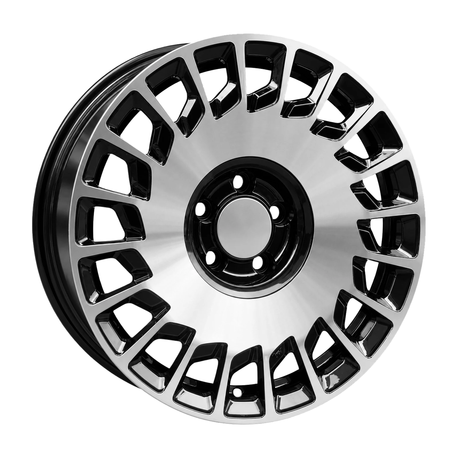 Dorimm DR-0903 Black Machined forged wheel, near-front three-quarter studio view