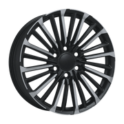 Dorimm DR-0911 Gunmetal forged wheel, near-front three-quarter studio view