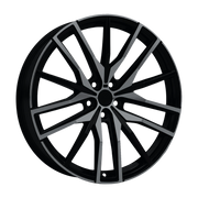 Dorimm DR-0919 Gloss Black forged wheel, near-front three-quarter studio view