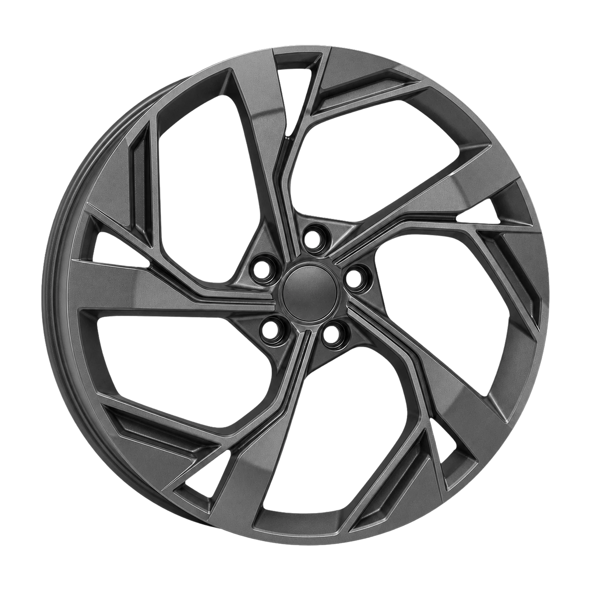 Dorimm DR-0932 Gunmetal forged wheel, near-front three-quarter studio view