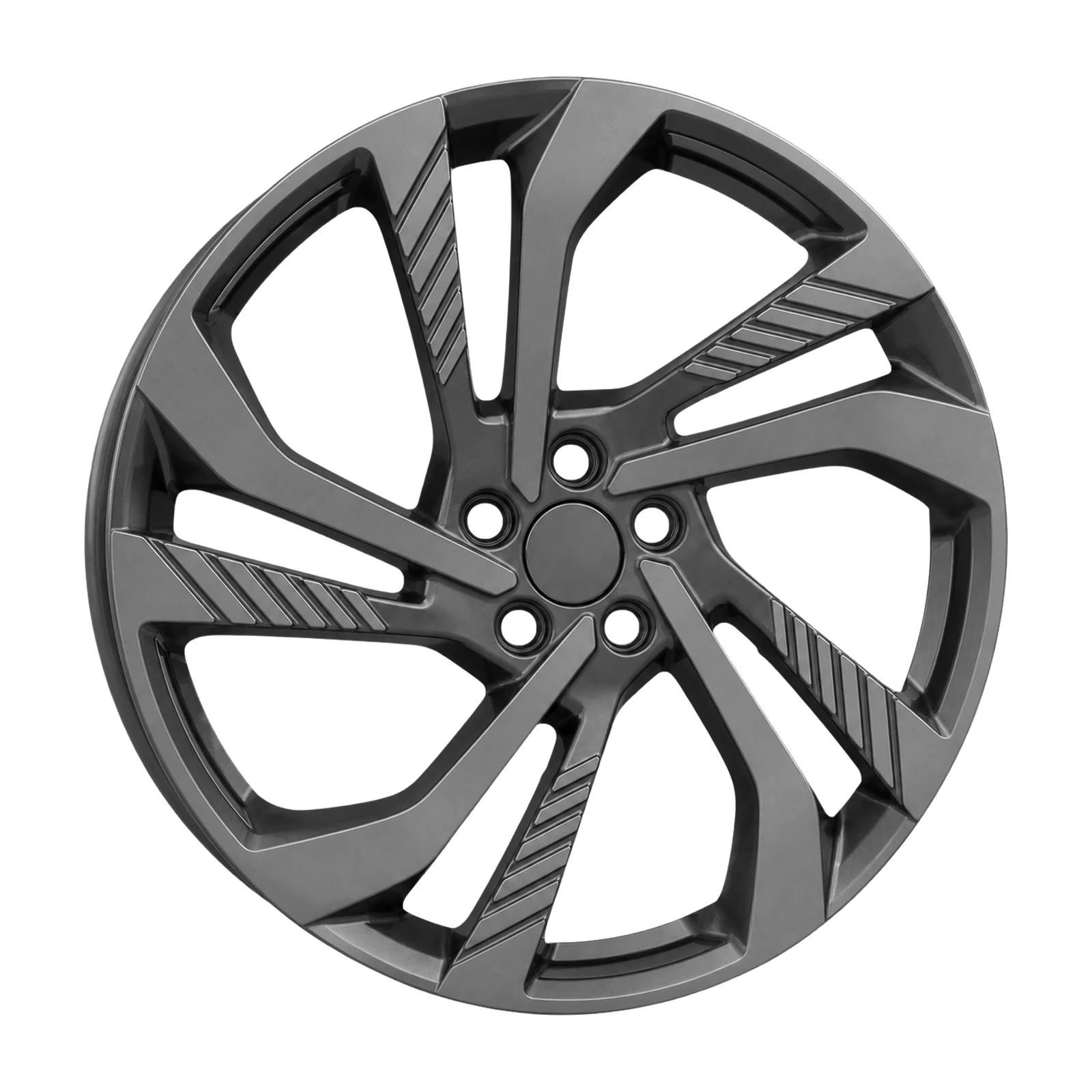 Dorimm DR-0937 Gunmetal forged wheel, near-front three-quarter studio view