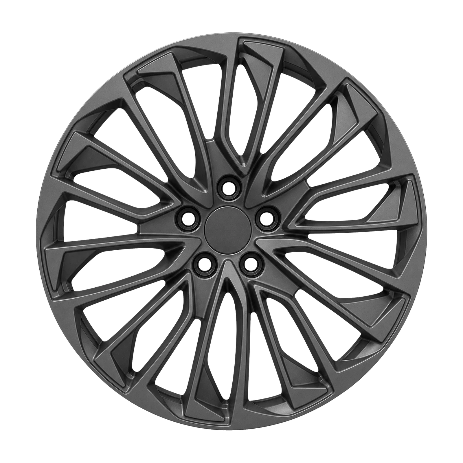 Dorimm DR-0984 Gunmetal forged wheel, near-front three-quarter studio view