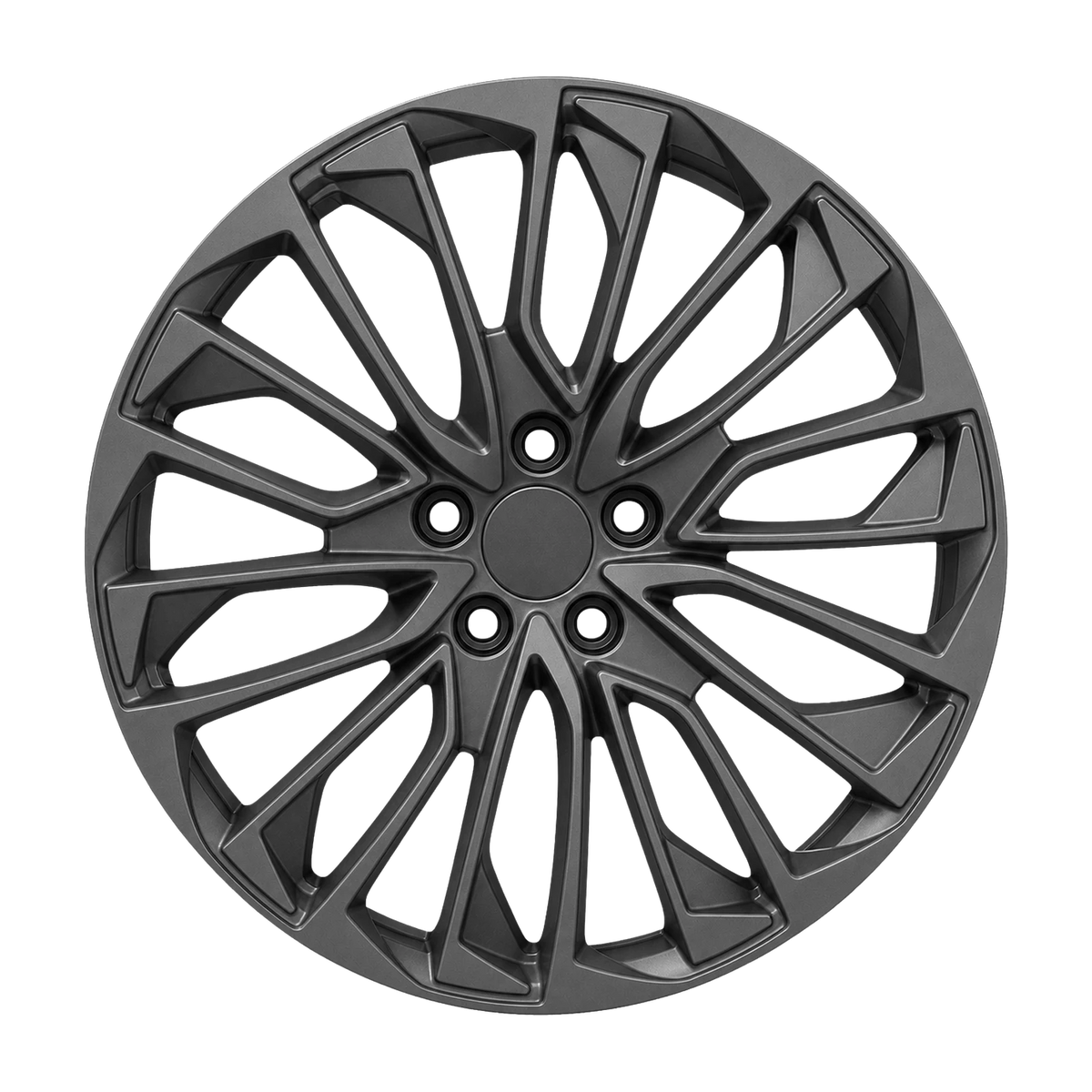Dorimm DR-0984 Gunmetal forged wheel, near-front three-quarter studio view
