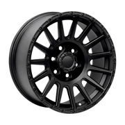 Dorimm DR-1030 Matte Black forged wheel, near-front three-quarter studio view