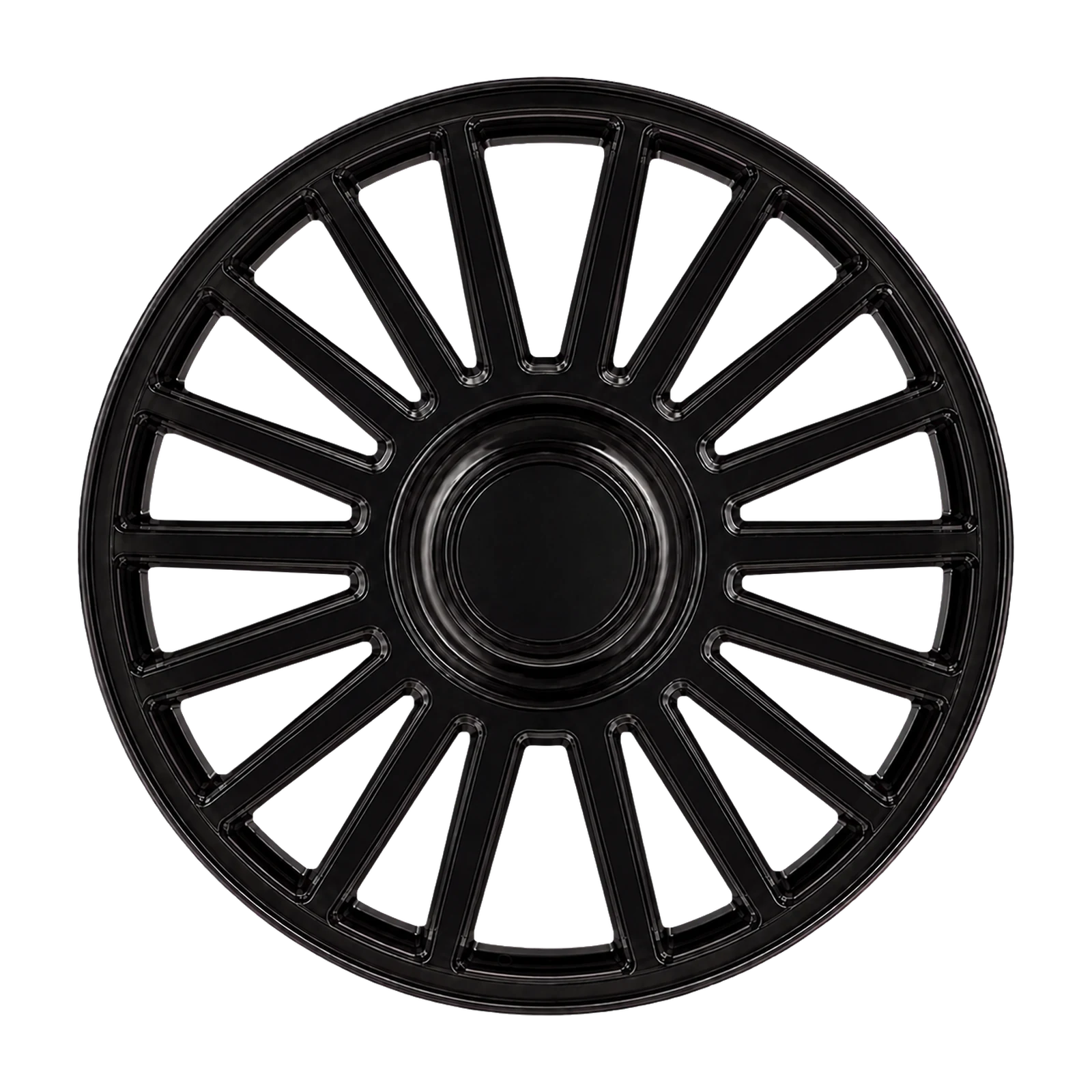 Dorimm DR-1082 Gloss Black forged wheel, near-front three-quarter studio view