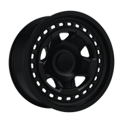 Dorimm DR-1098 Matte Black forged wheel, near-front three-quarter studio view