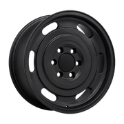 Dorimm DR-1112 Matte Black forged wheel, near-front three-quarter studio view