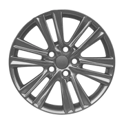 Dorimm DR-1149 Hyper Silver forged wheel, near-front three-quarter studio view